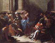 Christ Driving the Traders from the Temple Bernardo Cavallino
